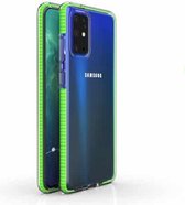 Voor Samsung Galaxy S20 + TPU tweekleurige schokbestendige beschermhoes (fris groen)