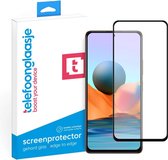 Telefoonglaasje Screenprotectors - Geschikt voor Xiaomi Redmi Note 10 Pro - Volledig Dekkend - Gehard Glas Screenprotector - Geschikt voor Xiaomi Redmi Note 10 Pro - Beschermglas