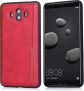 Voor Huawei Mate 10 Diaobaolee schokbestendig PU + TPU beschermhoes (rood)