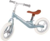Kruzzel Loopfiets op Twee wielen - stoere grijsblauwe fiets