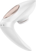 Vibrator - Satisfyer Pro 4 Couples - Sex toy - Man + Vrouw - Luchtdruk - Wit