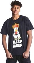 The Muppets Heren Tshirt -XL- Meep Meep Zwart