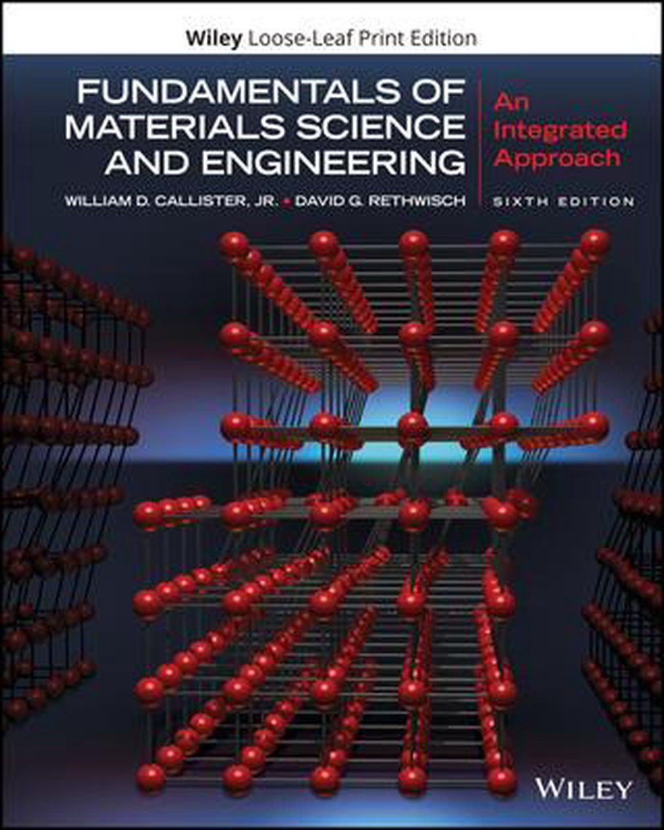Omslag van Fundamentals of Materials Science and Engineering