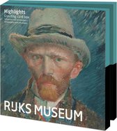Kaartenmapje met env, vierkant: Highlights, Collection Rijksmuseum