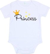 Romper met tekst "princess" 62/68