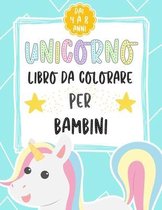 Unicorno Libro Da Colorare Per Bambini Dai 4-8 Anni