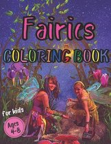 Fairies coloring book for kids Ages 4-8