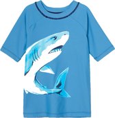 Hatley Jongens UV Zwem Tshirt Deep Sea Shark - 110