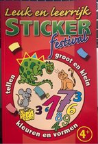 Sticker boek en spellen - leuk en leerrijk met leuke stickers en veel spellen