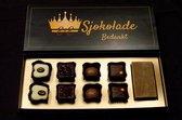 E+E Sjokolade Luxe bonbons- en zeepbox - Chocolade - Bedankt - Brievenbuscadeau