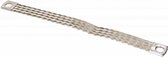 Massastrip vertind gevlochten koper - 25mm² -  lengte: 450 mm