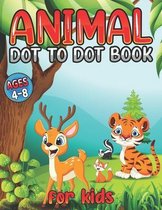 animal Dot To Dot Books For Kids Ages 4-8