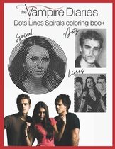 The Vampire Diaries Dots Lines Spirals coloring book
