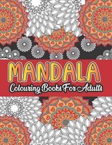 Mandala Colouring Book For Adults: Mandalas for adults - 50 enchanting motifs to relax, dream and meditate: Mandala colouring book to colour on background in white - ... Colouring templates