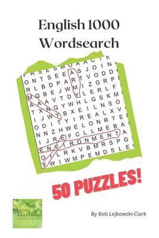 English 1000 Wordsearch - cover
