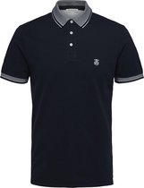 SELECTED HOMME SLHTWIST SS POLO W NOOS Heren Poloshirt - Maat M