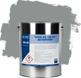 Wixx AQ 200 HD Betonverf RAL 7042 Verkeers Grijs | 5 liter