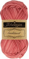 Scheepjes Sunkissed- 008 Watermelon Ice 5x50gr