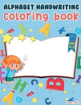 Alphabet handwriting coloring book for kids ages 4-8