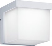 LED Tuinverlichting - Tuinlamp - Nitron Yanely - Wand - 3W - Mat Wit - Aluminium
