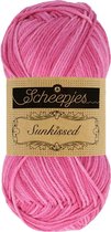 Scheepjes Sunkissed- 020 Beach Hut Pink 5x50gr