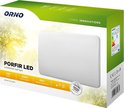 Doos voor 'PORFIR LED' waterdichte muurlamp, wit, 12W, 4000K, IP65.