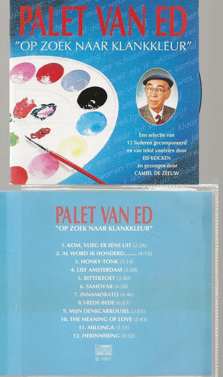 Palet van Ed - Op Zoek Naar Klankkleur