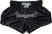 Yokkao Institution Carbonfit Shorts - Satijnmix - Zwart - maat L
