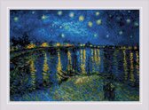 Starry Night Over thRhone after Van Gogh's Paining Aida Borduurpakket Riolis