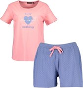 Blue Seven pyjama roze/blauw - maat L