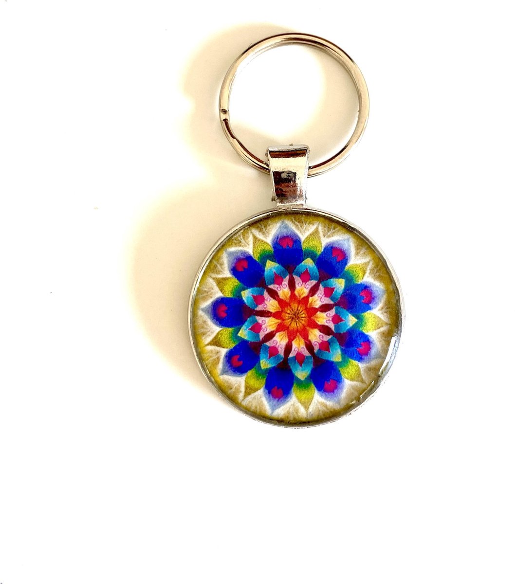 Lysel Handmade Sleutelhanger Mandala Wijsheid