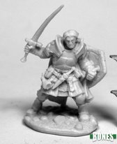 Reaper Miniatures - Rheagar, Male Fighter - 77467
