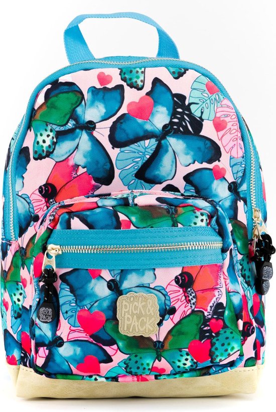 Pick & Pack Beautiful Butterfly Backpack S / Multi pastel