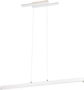 LED Hanglamp - Nitron Balfy - 44W - Natuurlijk Wit 4000K - Rechthoek - Mat Wit - Aluminium