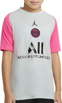 Nike Sportshirt - Maat 140  - Unisex - grijs/roze/zwart 140/152