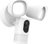Eufy Floodlight IP-Beveiligingscamera - Bedraad - 2K resolutie - Wit