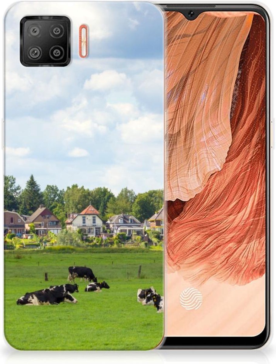 OPPO A73 4G TPU Hoesje Koeien
