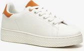 Blue Box dames sneakers met plateauzool - Wit - Maat 38 - Uitneembare zool