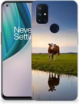 TPU Silicone Bumper pour OnePlus Nord N10 5G Coque Téléphone Vache