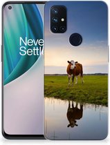 GSM Hoesje OnePlus Nord N10 5G Backcase TPU Siliconen Hoesje Koe