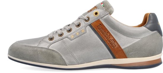 Pantofola d'Oro Roma Sneakers - Heren Leren Veterschoenen - Grijs - Maat 42  | bol.com