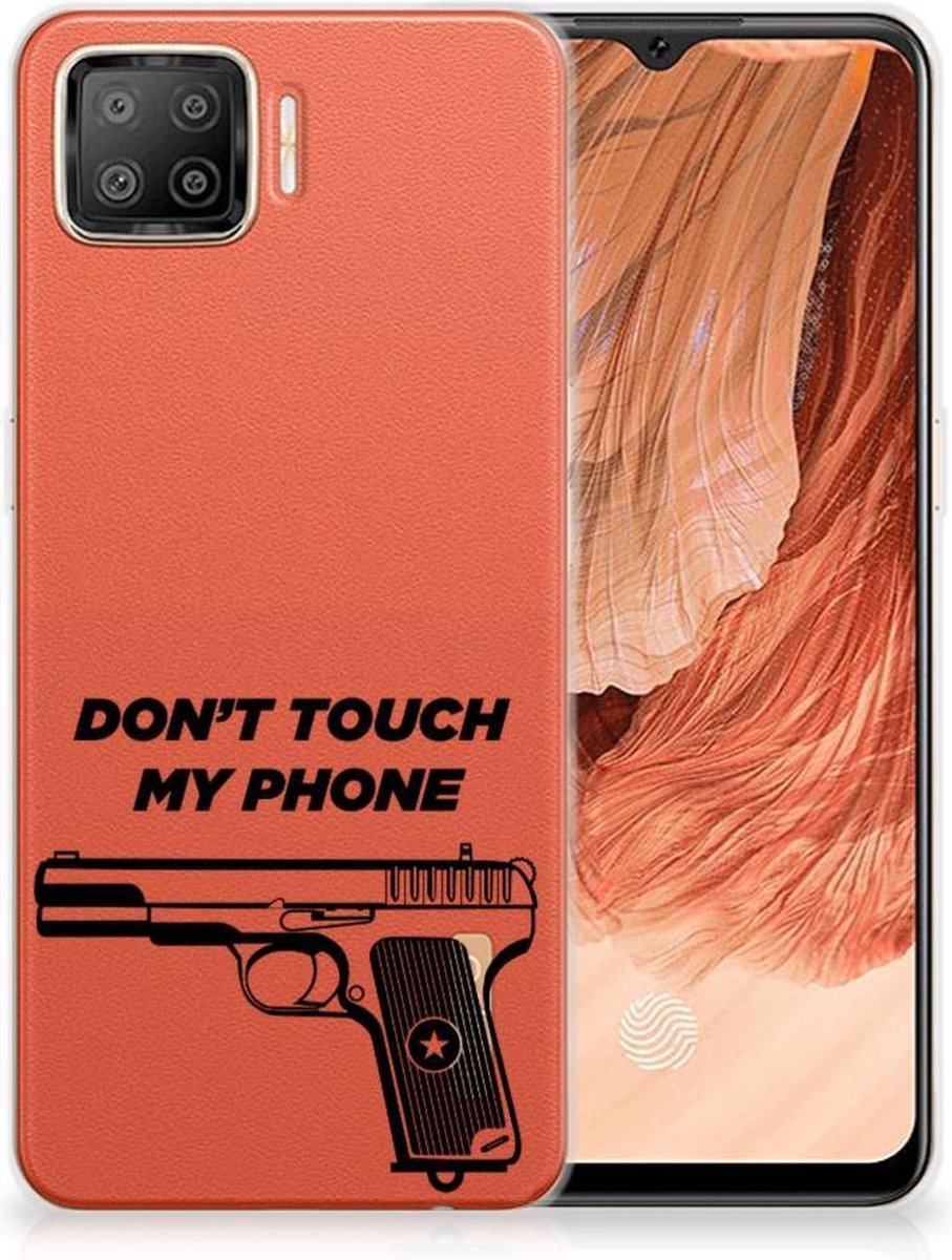 OPPO A73 4G Silicone-hoesje Pistol DTMP