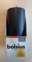 Bolsius - Stompkaars - 17cm - Grijs - 4 stuks