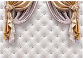 Fotobehang - Curtain of Luxury 350x245cm - Vliesbehang