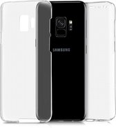 kwmobile 360 graden hoesje voor Samsung Galaxy S9 - volledige bescherming - siliconen beschermhoes - transparant
