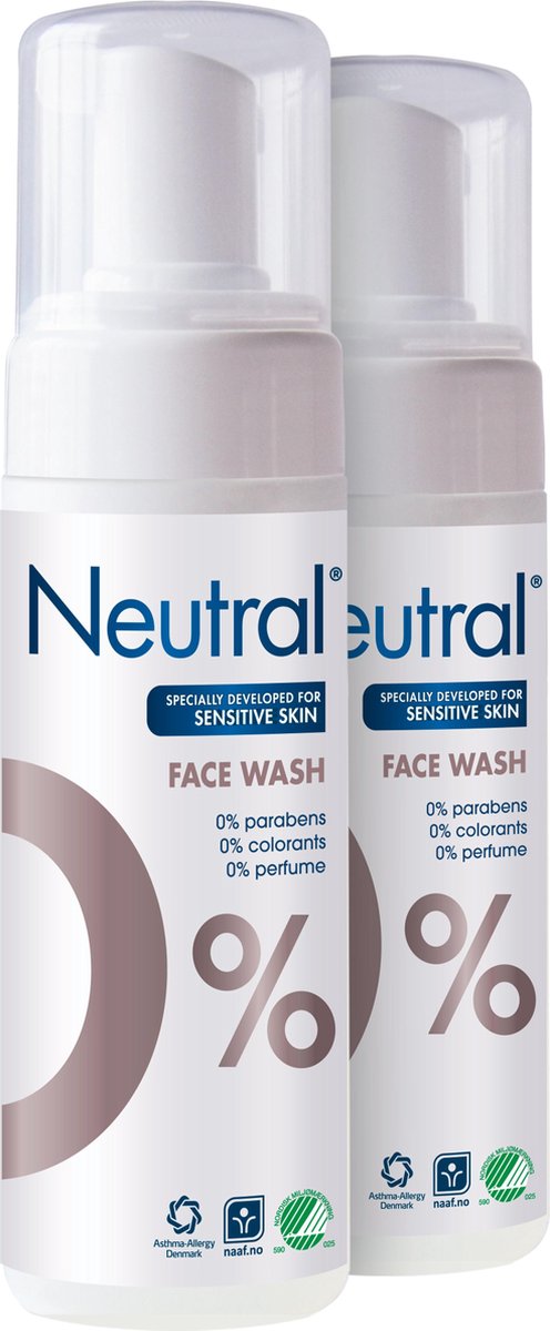 neutral face wash