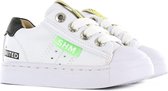 Shoesme SH Jongens Sneakers - Wit Zwart - Maat 32