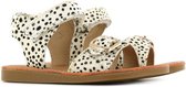 Sandalen | Meisjes | White Black Dots | Leer | Shoesme | Maat 23