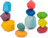 Sjoel® Stapelstenen | 11 Stuks | Bouwstenen | Speelgoed | Peuter | Kleuter | Baby