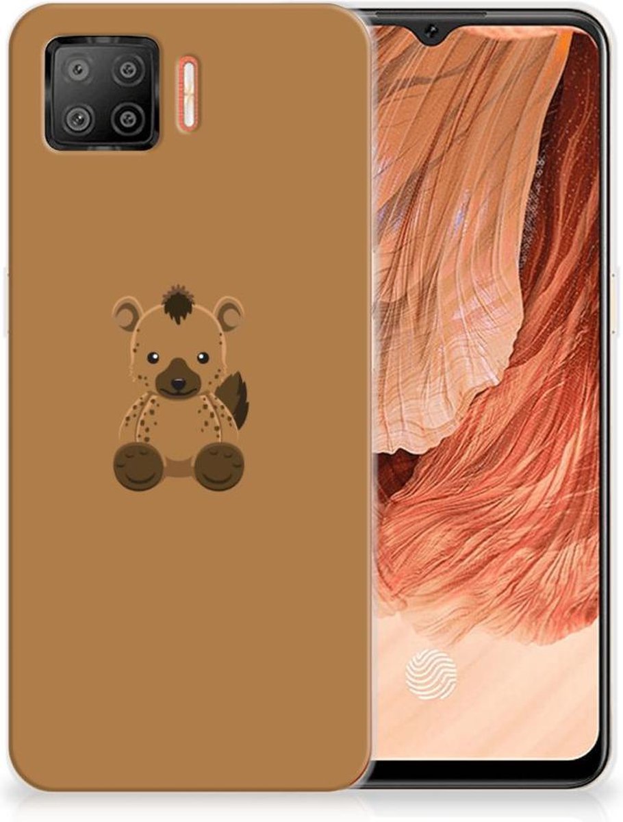 OPPO A73 4G Telefoonhoesje met Naam Baby Hyena